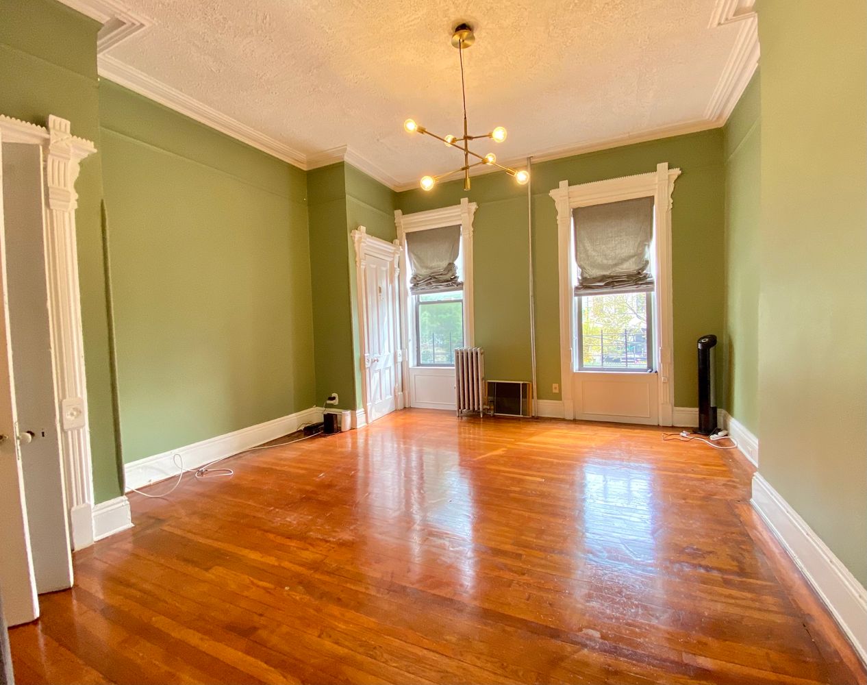 390 5th Street, Unit 1 Brooklyn, NY 11215 - Photo 2 of 15 a view of an empty room with window and wooden floor