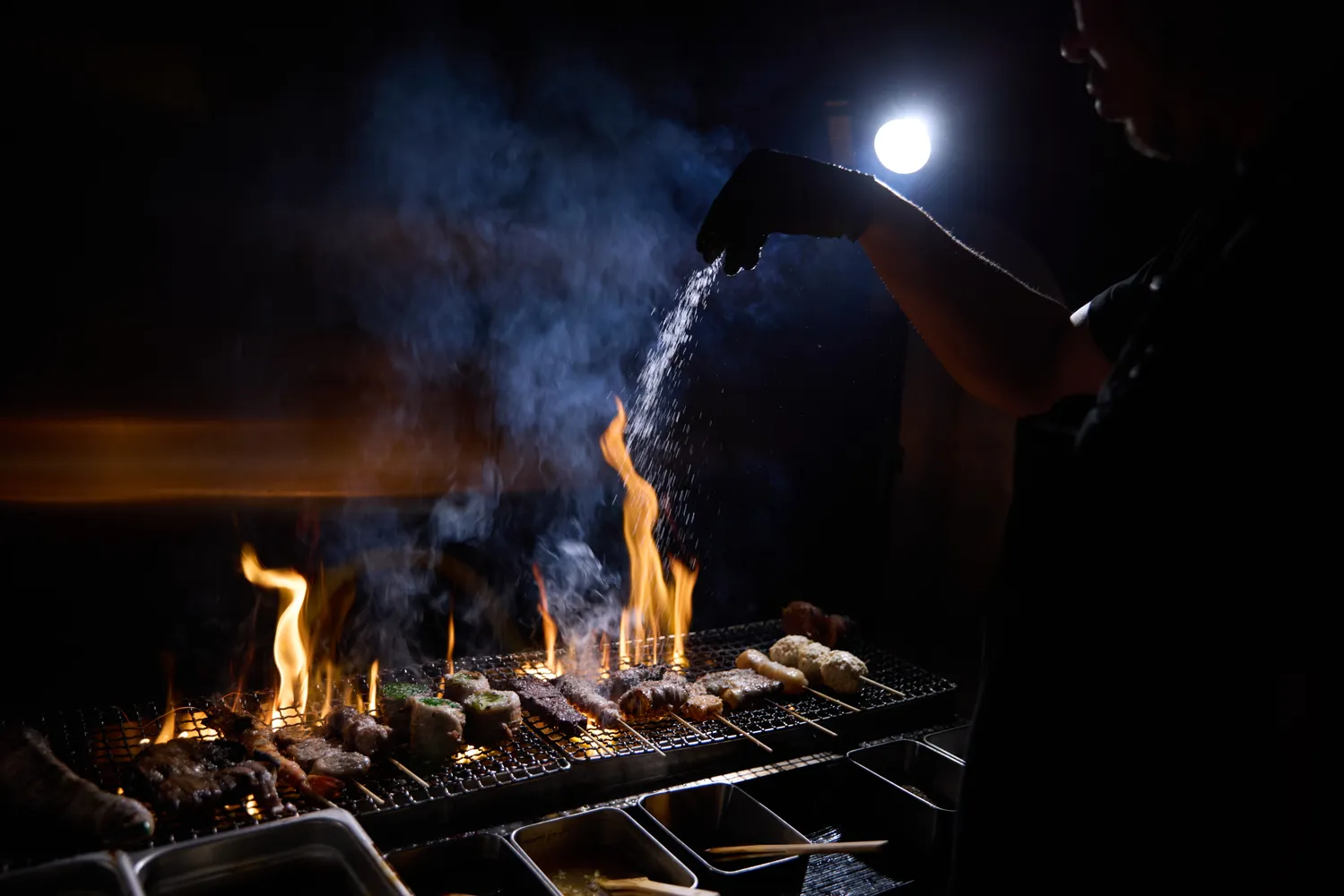 a room with gym equipment