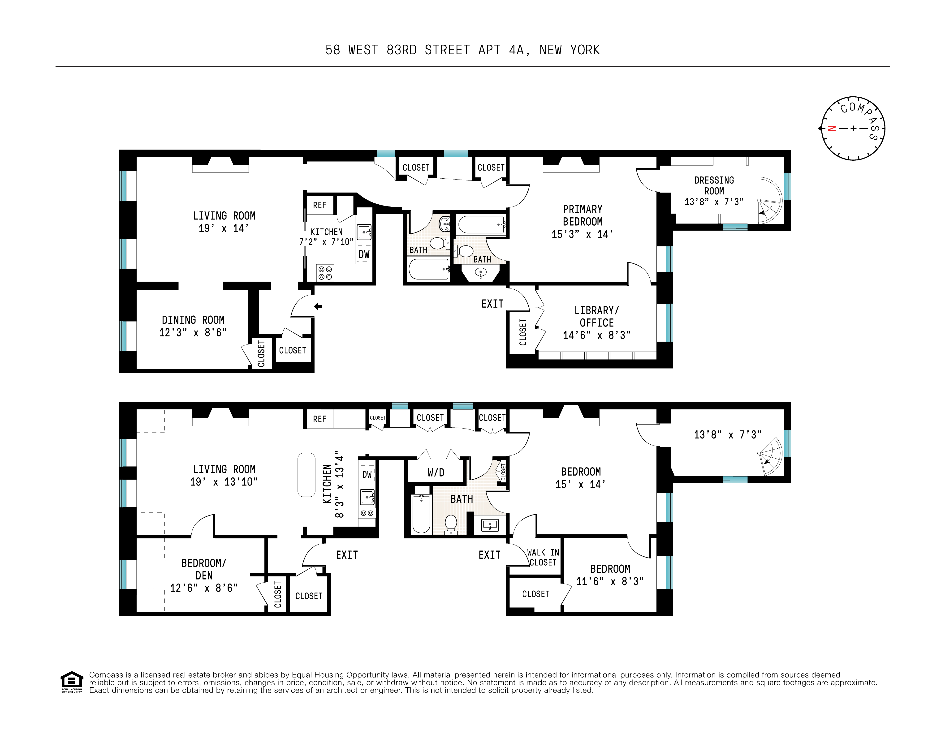 58 West 83rd Street, Unit 4A Manhattan, NY 10024 - Photo 9 of 9 view of a black and white photo