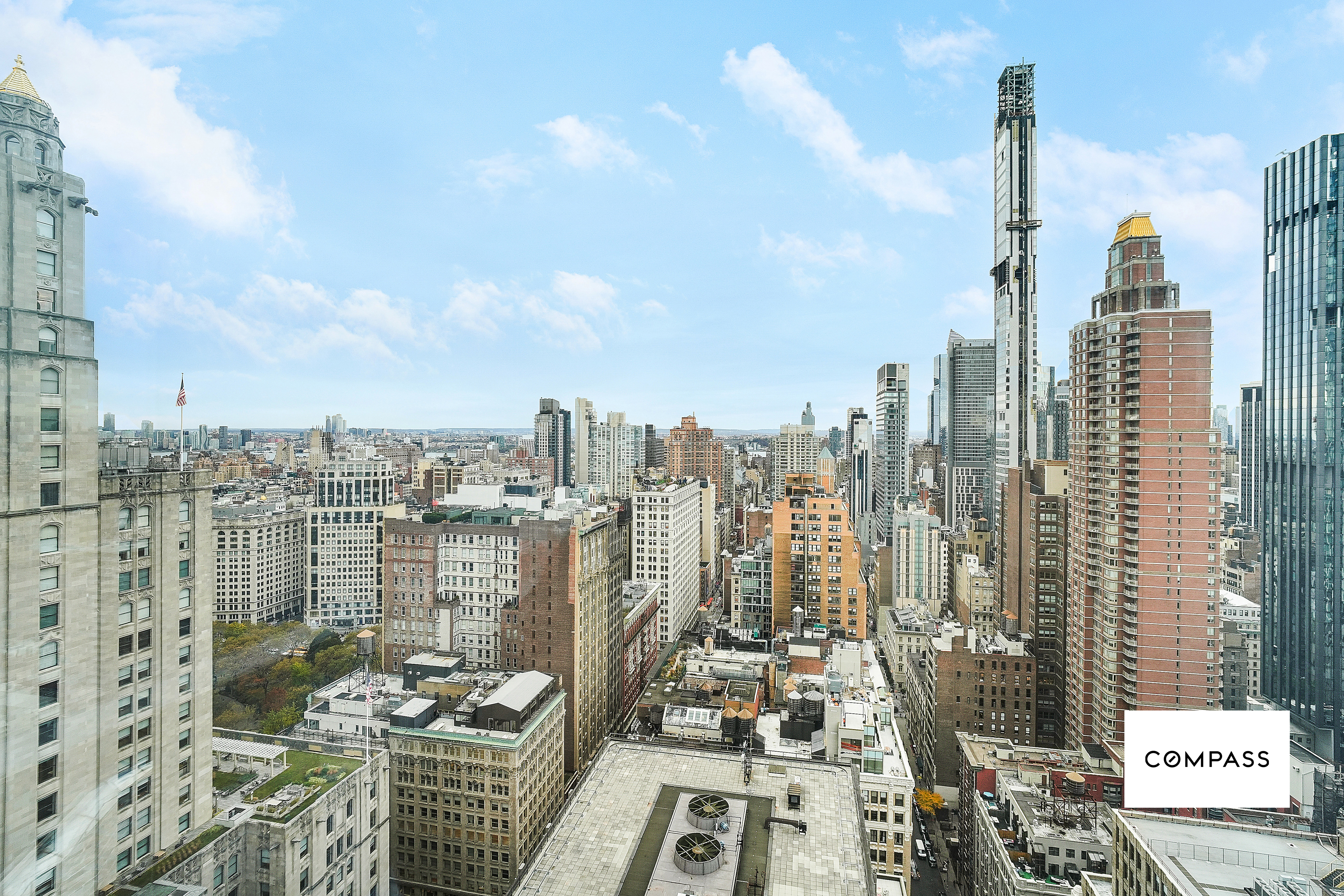 400 Park Avenue South, Unit 36D Manhattan, NY 10016 - Photo 5 of 7 a view of a city with tall buildings