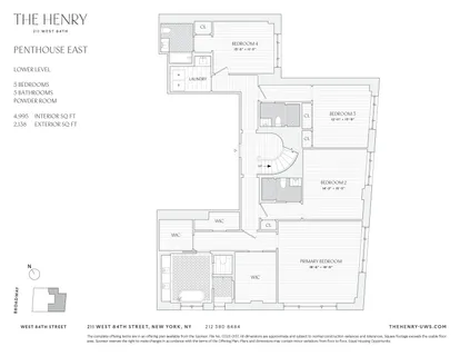 $27,000,000 | 211 West 84th Street, Unit PHEAST | Upper West Side