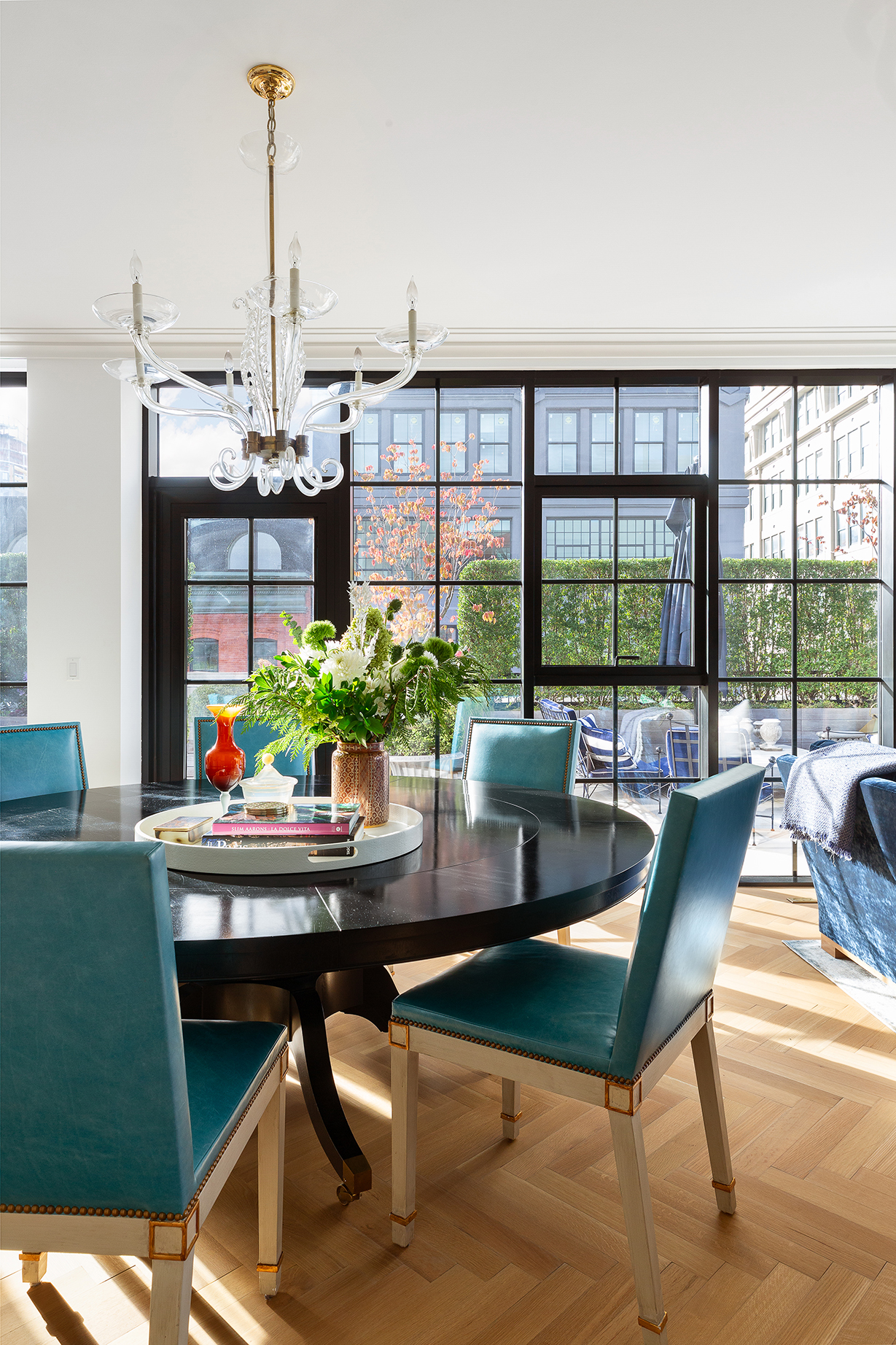 51 Jay Street, Unit PHB Brooklyn, NY 11201 - Photo 8 of 17 a dining room with furniture