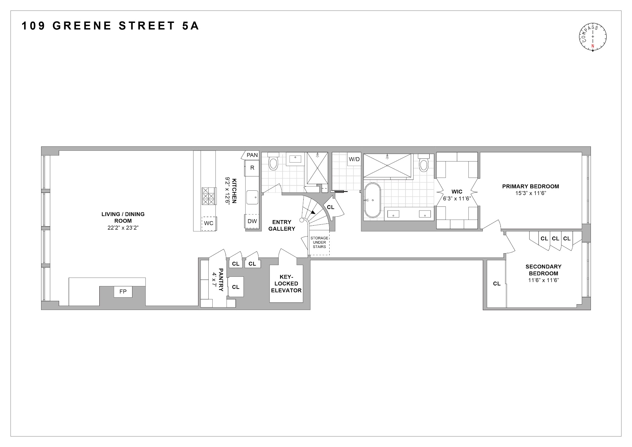 109 Greene Street 5A Soho New York NY 10012