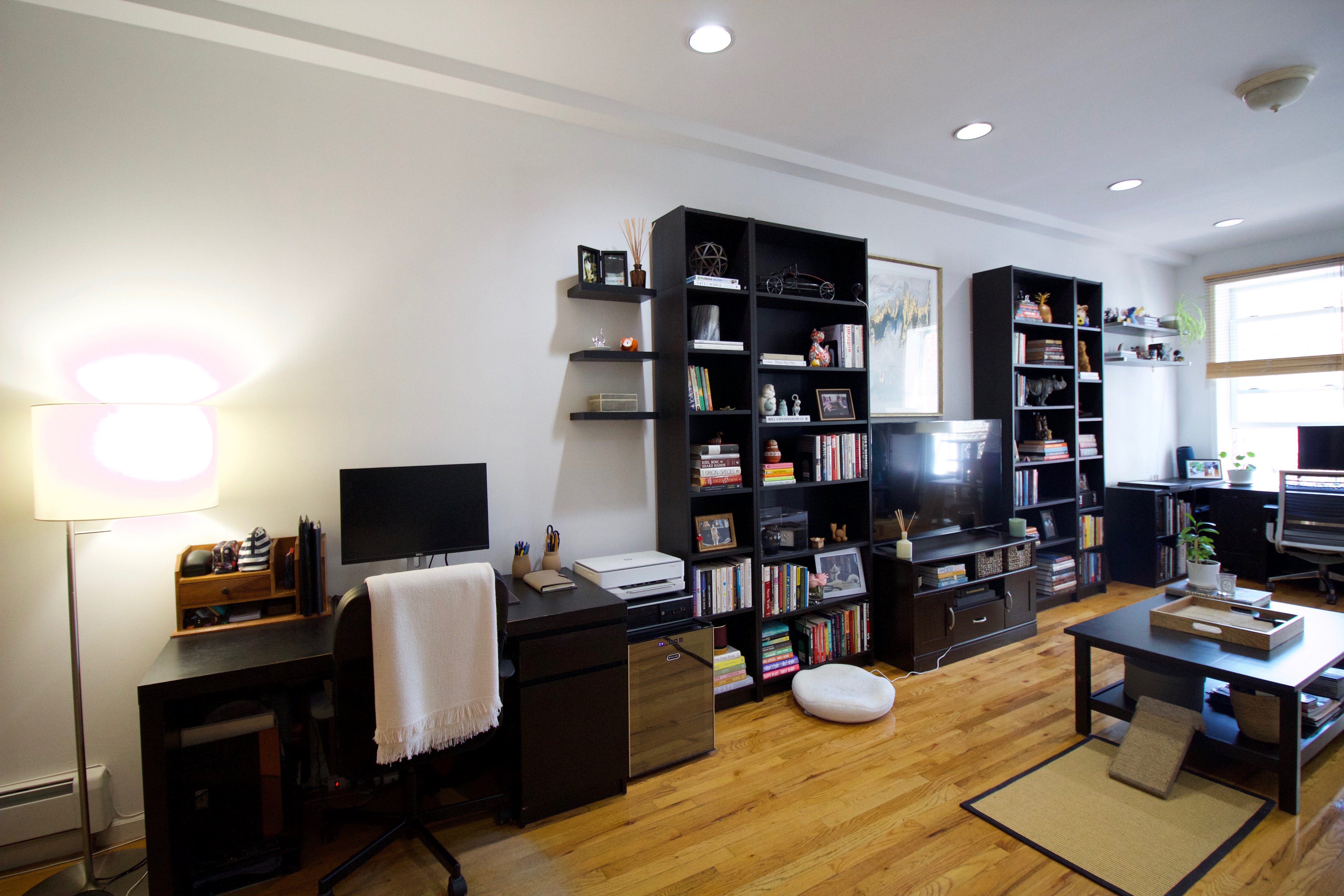 627 Baltic Street, Unit 2 Brooklyn, NY 11217 - Photo 11 of 32 a work room with furniture and a flat screen tv