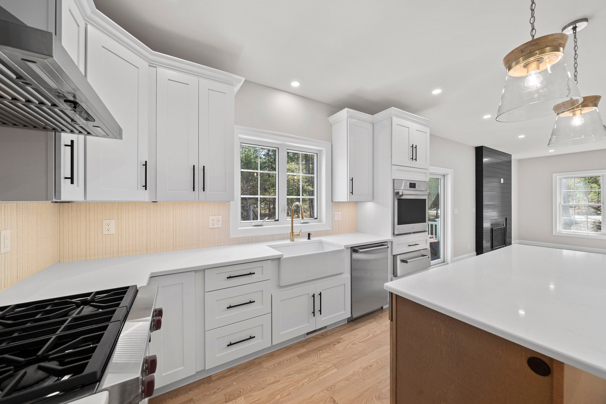 3 Everendon Road Canton, MA 02021 - Photo 6 of 35 a kitchen with white cabinets and sink
