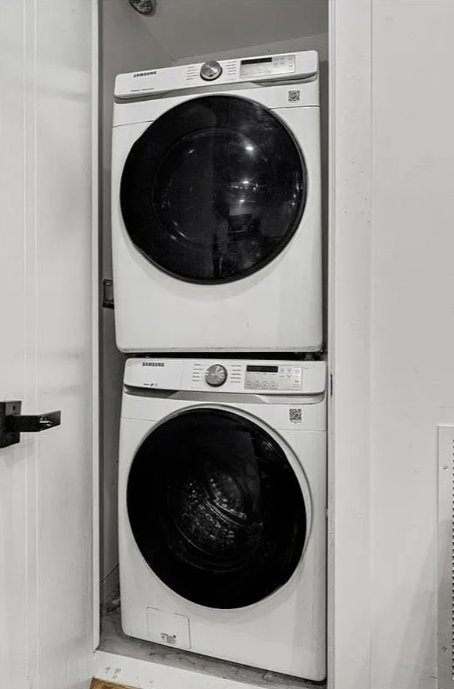 1409 Greene Avenue, Unit 2 Brooklyn, NY 11237 - Photo 9 of 11 a utility room with dryer and washer