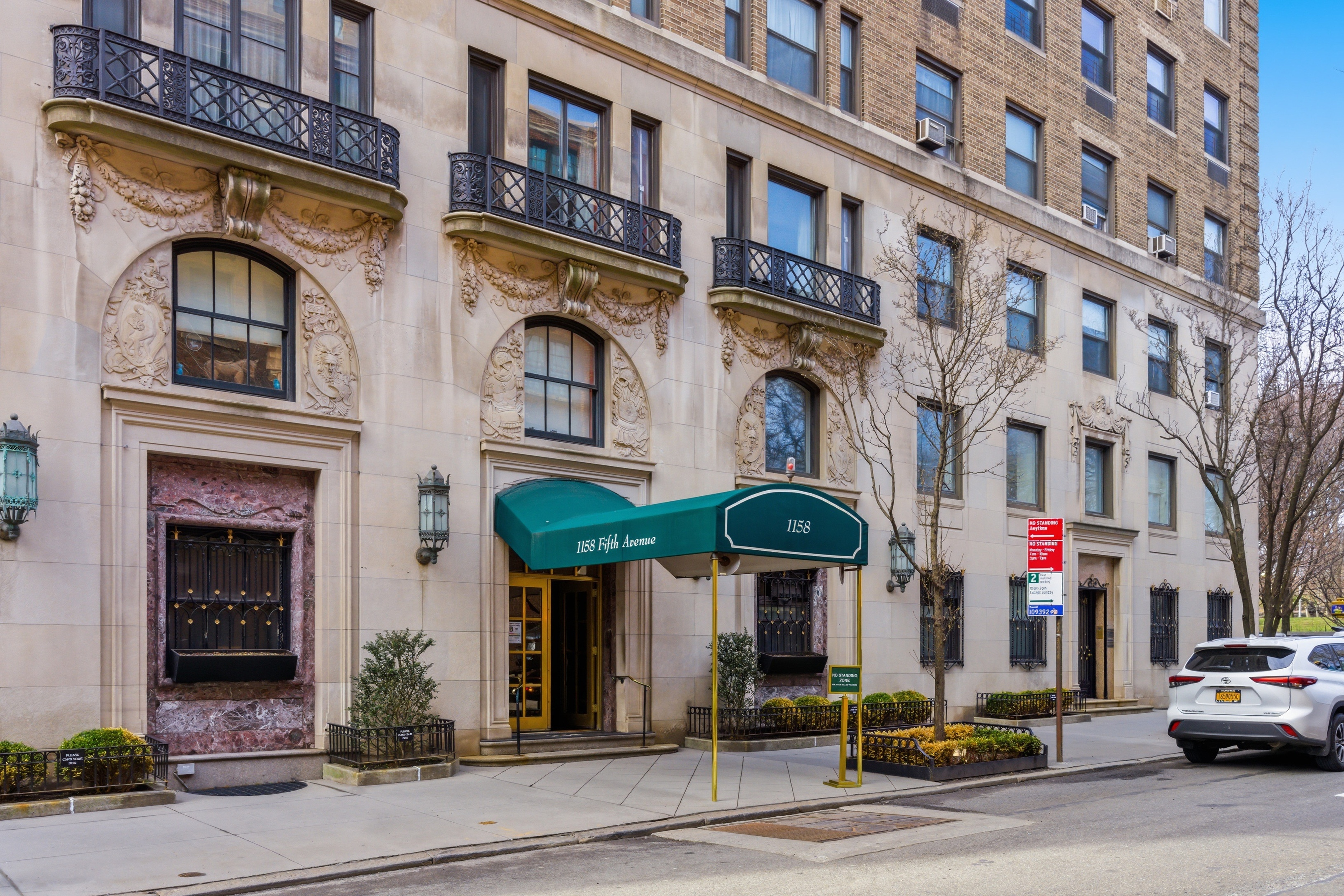 1158 5th Avenue, Unit 4A Manhattan, NY 10128 - Photo 20 of 23 a view of a building with a street