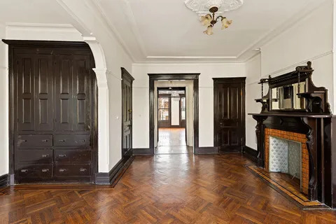 wooden floor with window