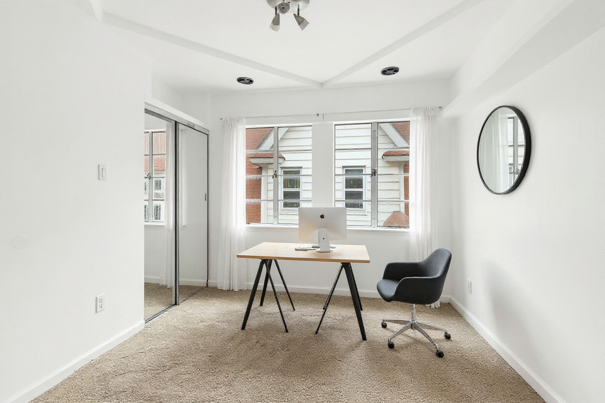 1070 East 13th Street Brooklyn, NY 11230 - Photo 14 of 18 a workspace with furniture and a window