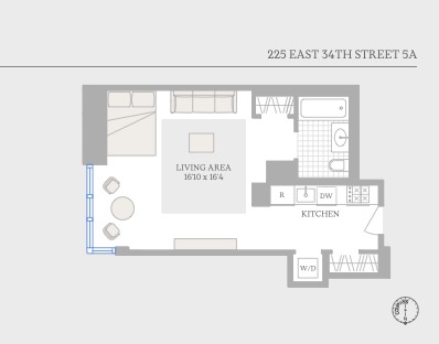 225 East 34th Street, Unit 3A Manhattan, NY 10016 - Photo 15 of 15