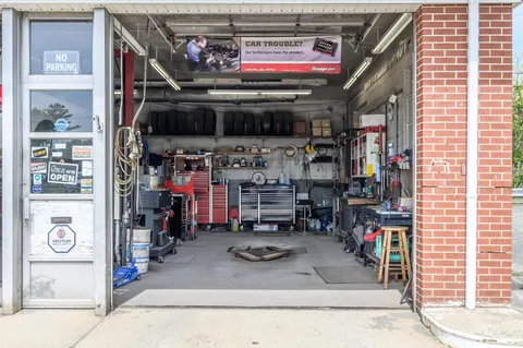 a view of storage and utility room