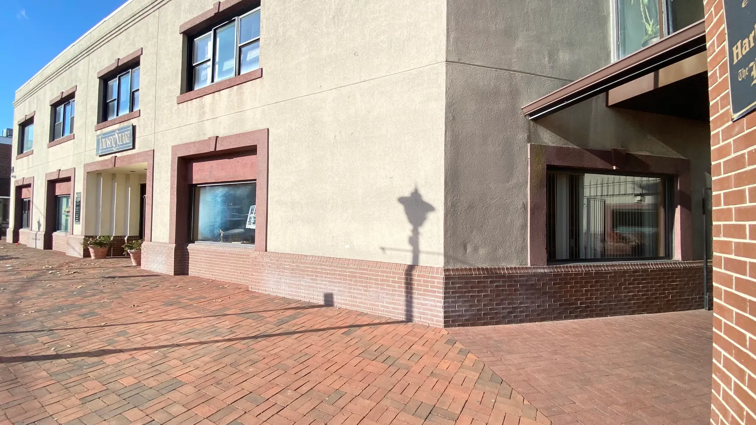 a view of a building stairs of the house