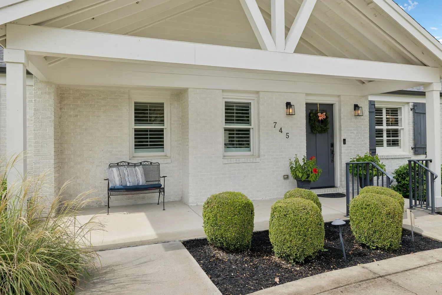 a view of outdoor space patio and outdoor seating