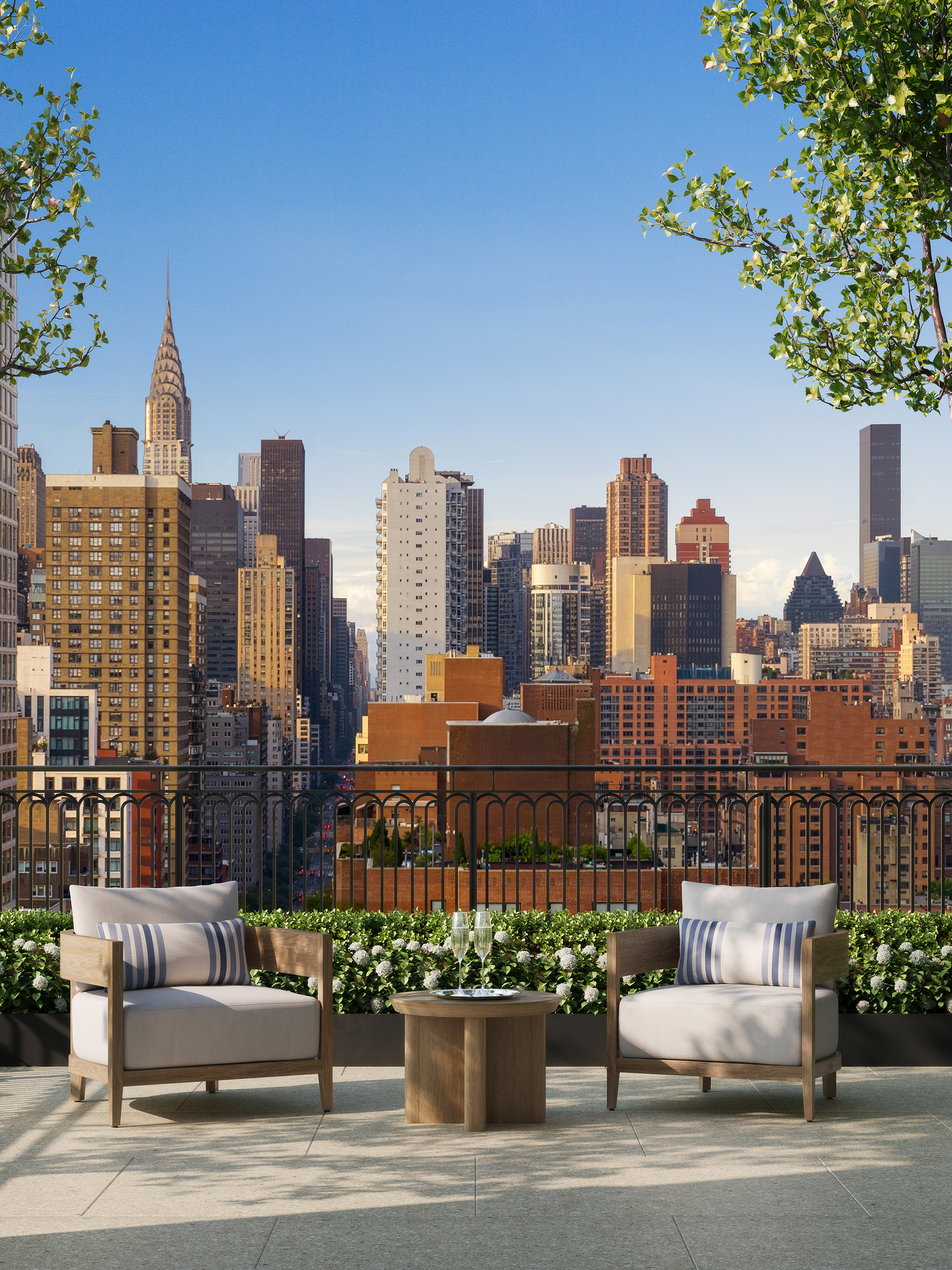 201 East 23rd Street, Unit PHD Manhattan, NY 10010 - Photo 3 of 19 a view of a city with tall buildings