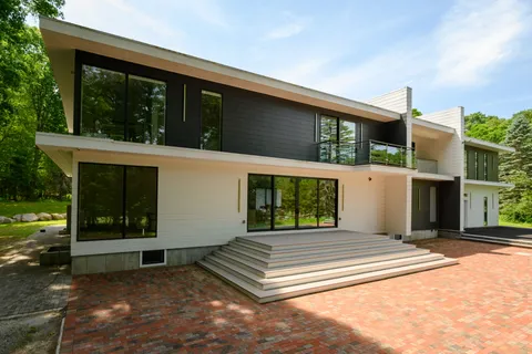 a view of a house with a window
