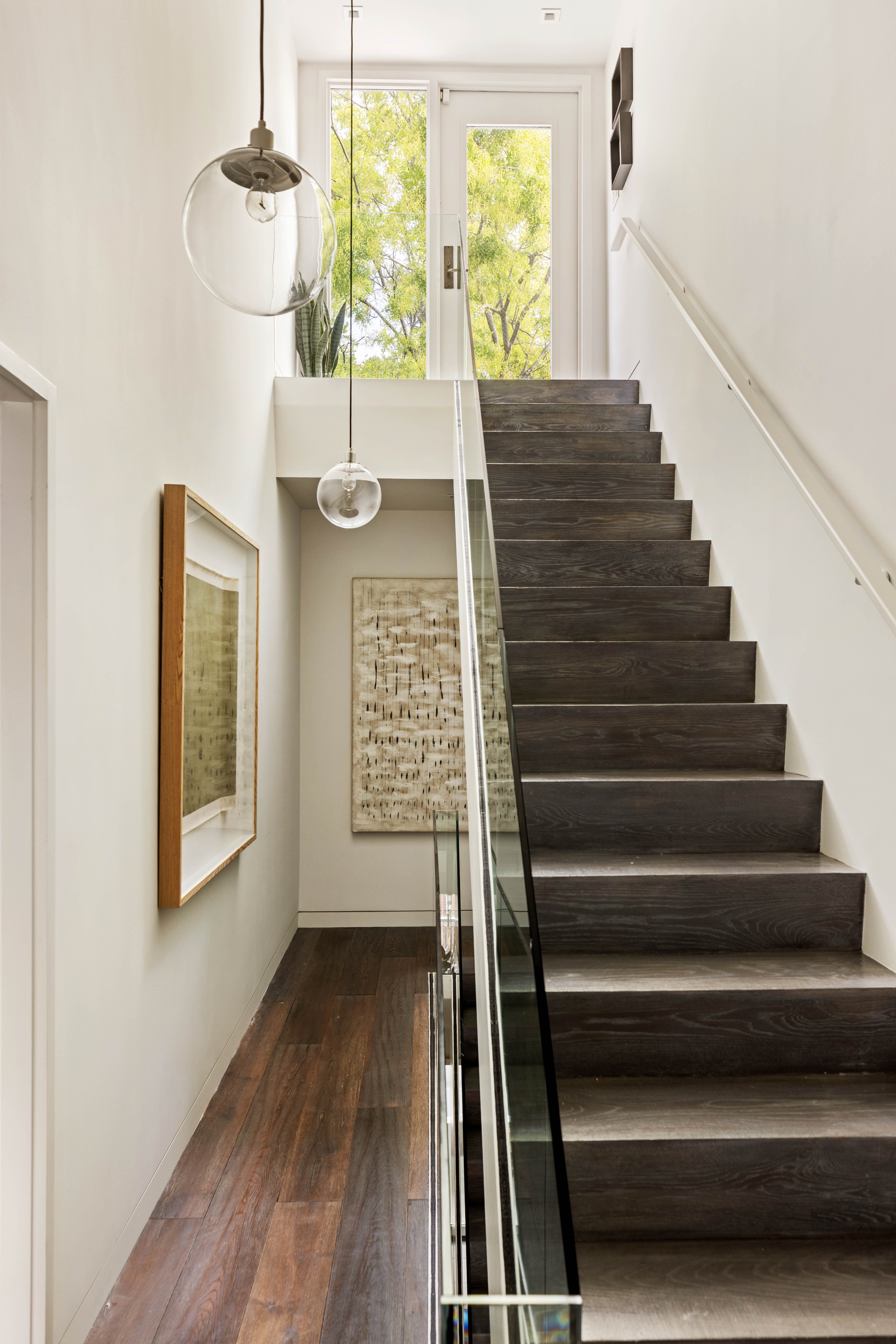 229 Dean Street Brooklyn, NY 11217 - Photo 21 of 23 a view of entryway and hall with wooden floor