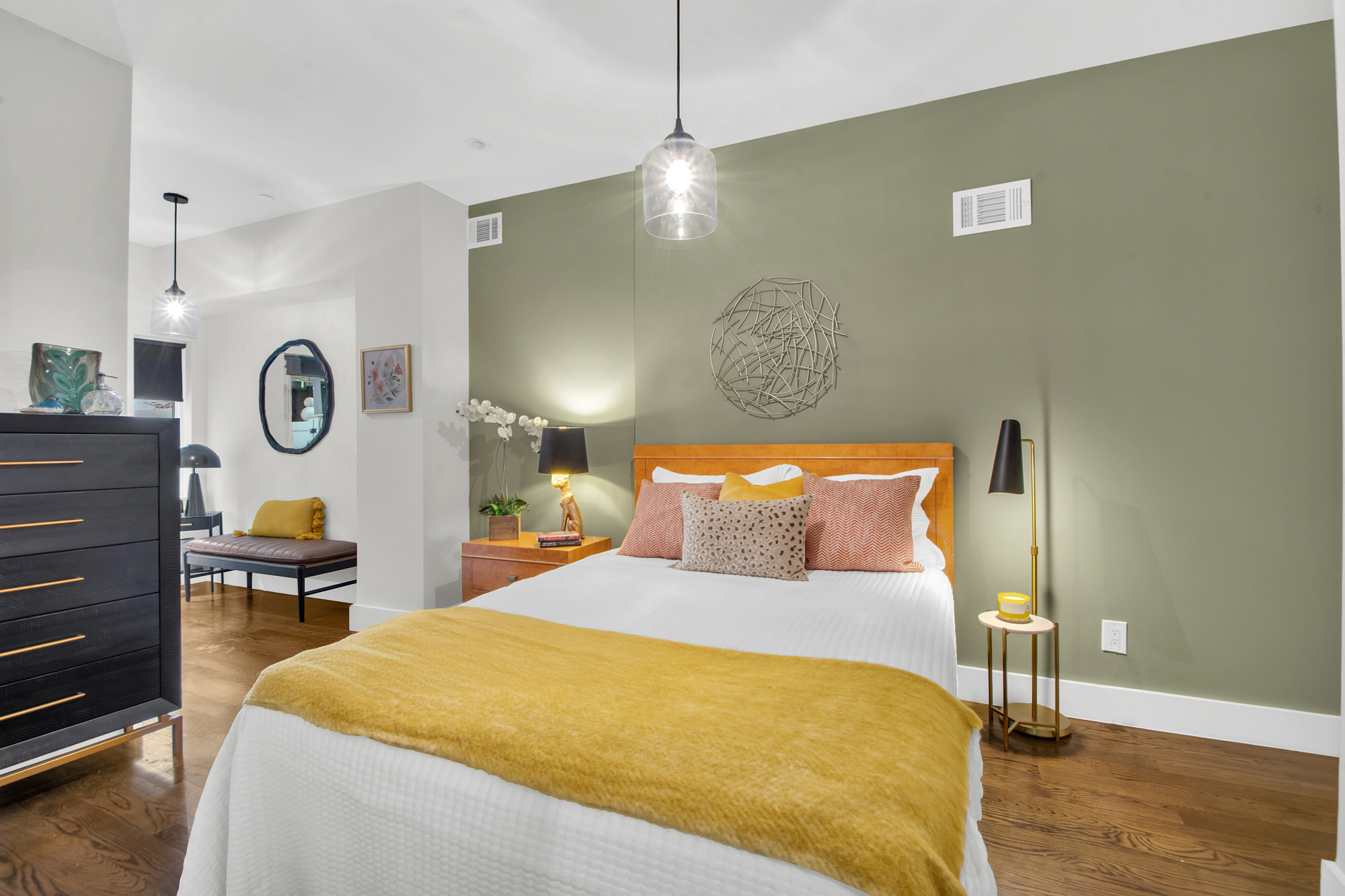 159 West 126th Street, Unit GARDEN A Manhattan, NY 10027 - Photo 6 of 15 a bedroom with bed and window