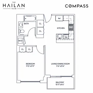 $950,000 | 46-20 11th Street, Unit 5F | Long Island City