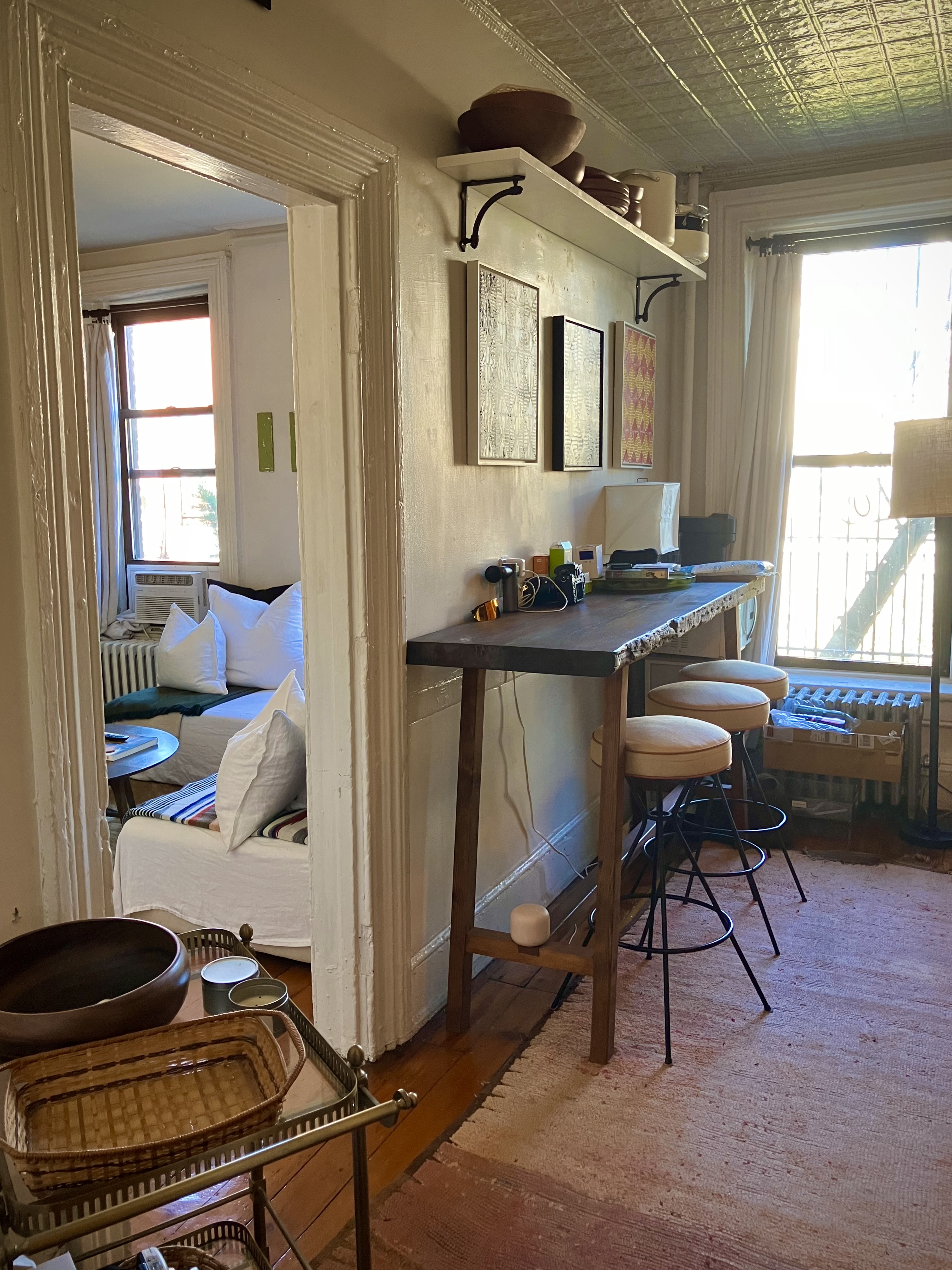 97 Bergen Street, Unit 6 Brooklyn, NY 11201 - Photo 2 of 7 a living room with furniture and a window