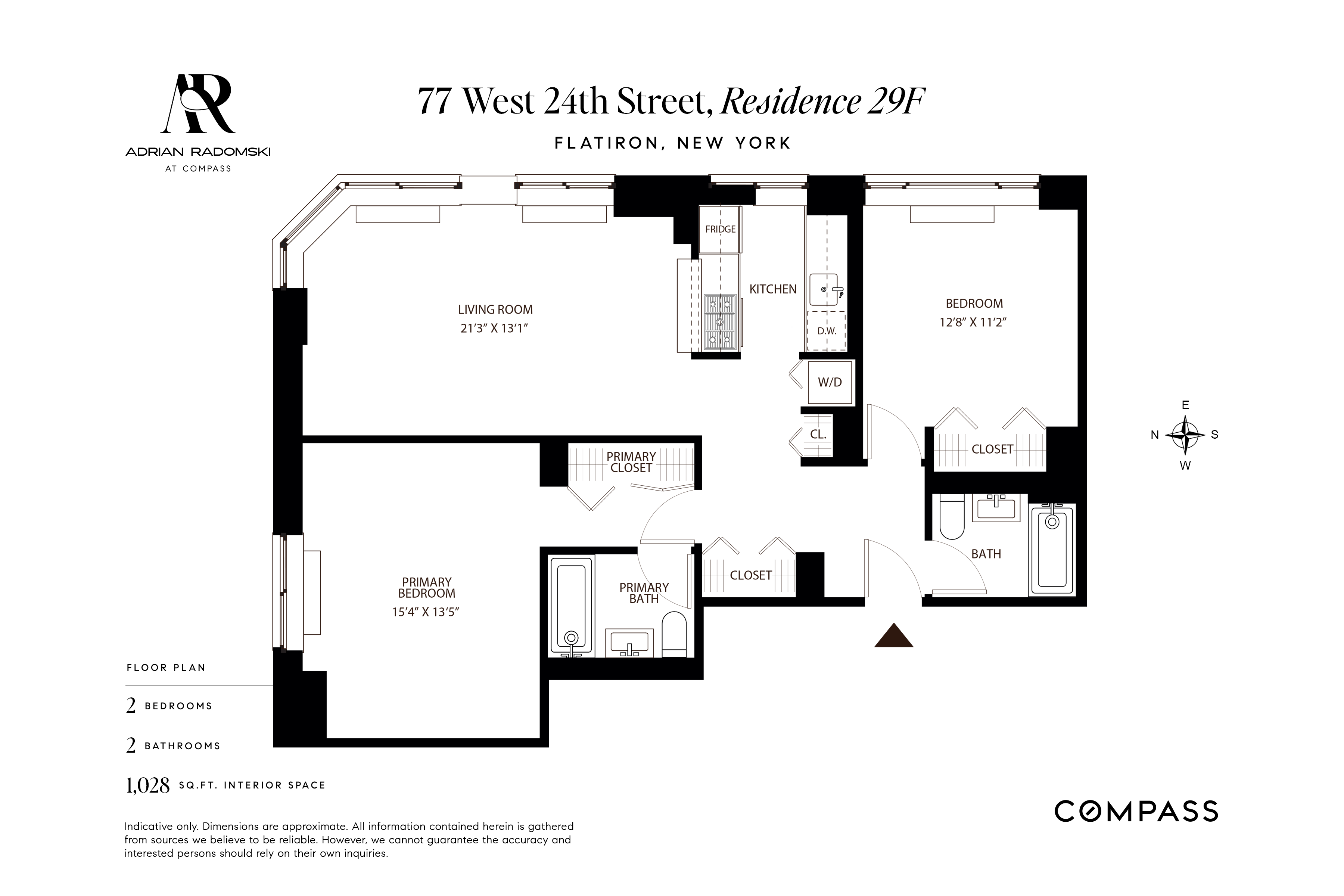 77 West 24th Street, Unit 29F Manhattan, NY 10010 - Photo 16 of 16