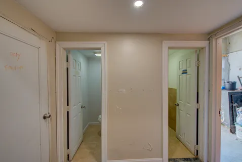 a bathroom with a sink and a toilet