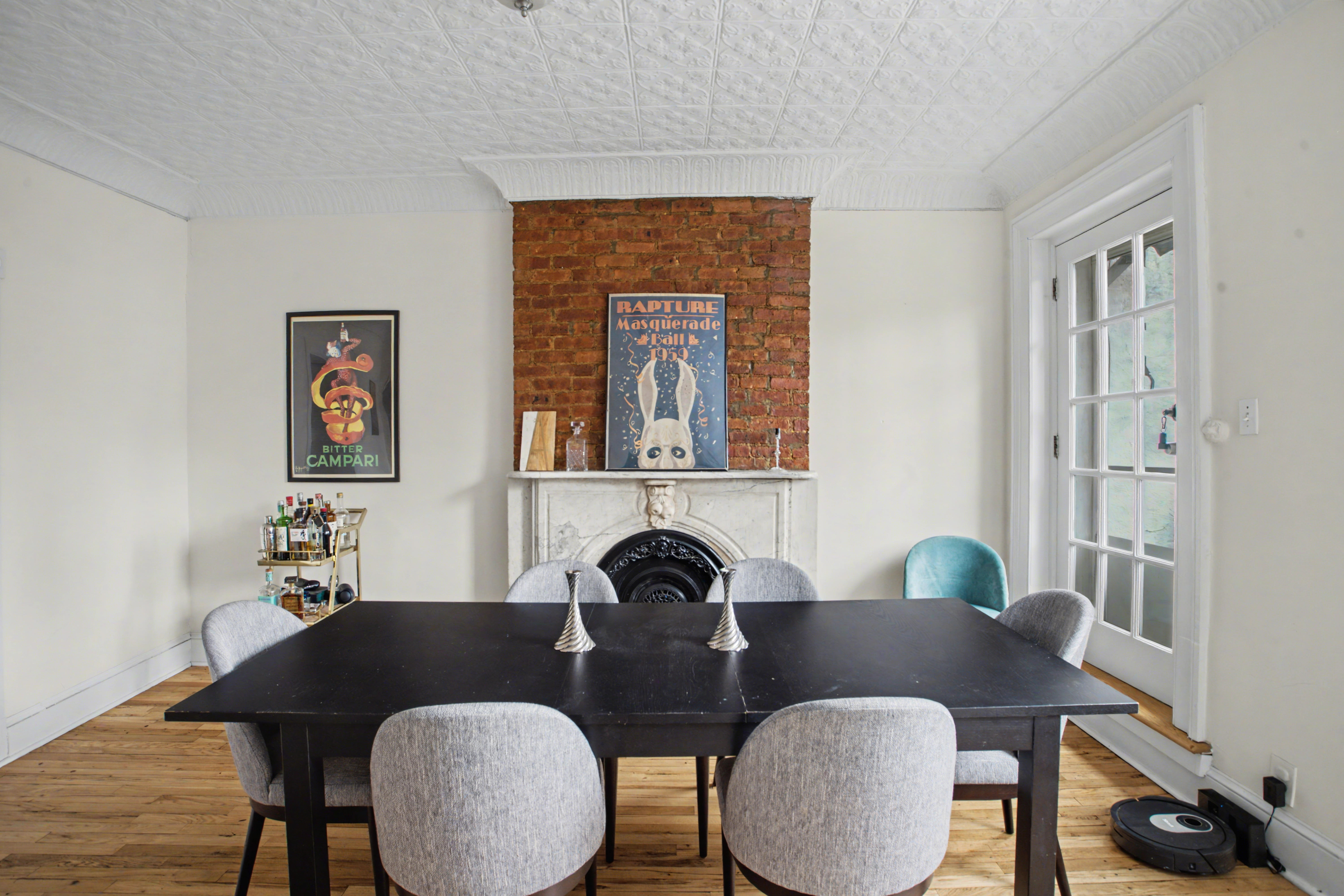246 Cumberland Street, Unit 2 Brooklyn, NY 11205 - Photo 7 of 15 a view of a dining room with furniture and wooden floor