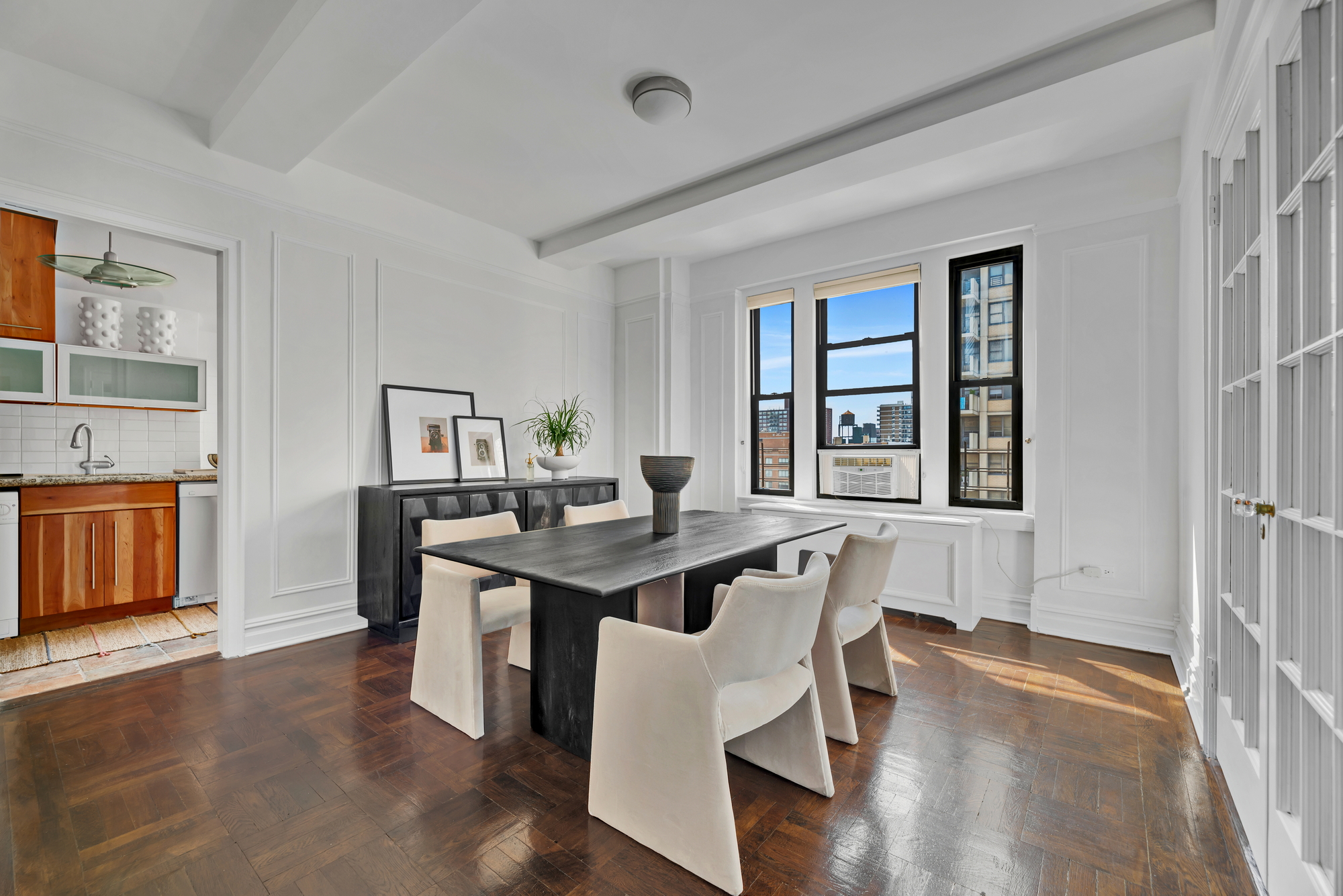 41 West 96th Street, Unit 15D Manhattan, NY 10025 - Photo 4 of 13 a view of a workspace with furniture and window