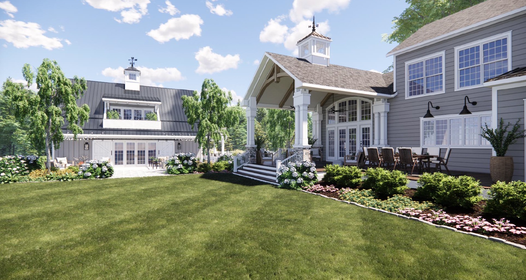 321 Lurgan Road New Hope, PA 18938 - Photo 28 of 30 a front view of a house with a garden