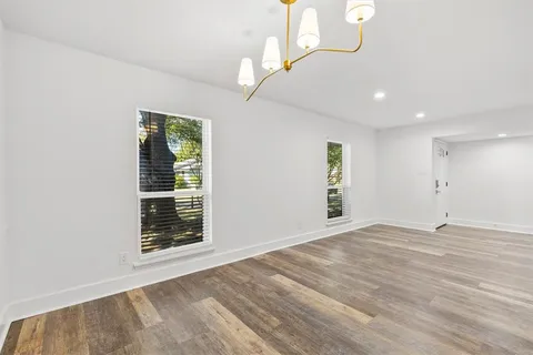 a view of empty room