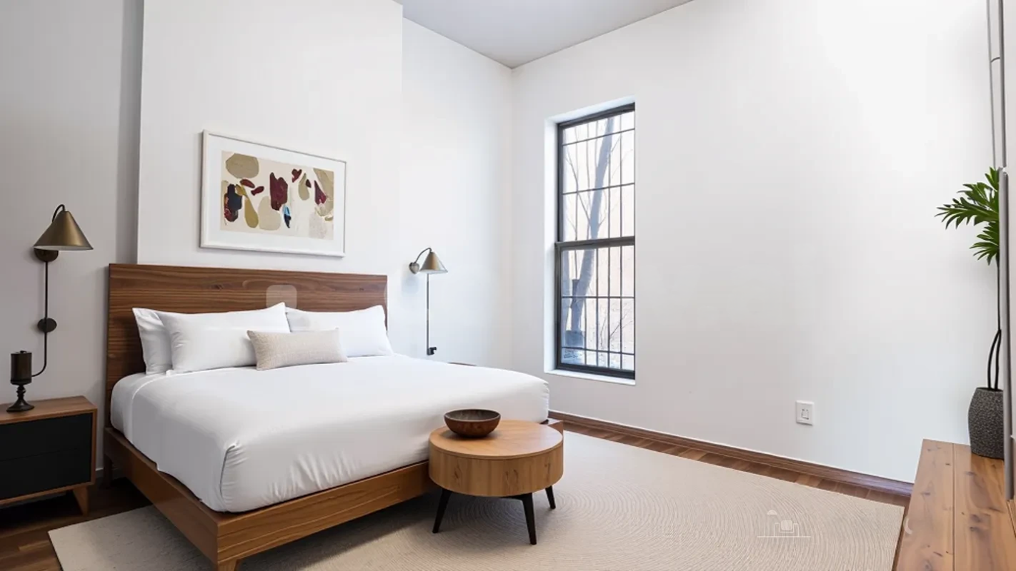 27 Brevoort Place, Unit 2 Brooklyn, NY 11216 - Photo 3 of 9 a bedroom with a bed and a window