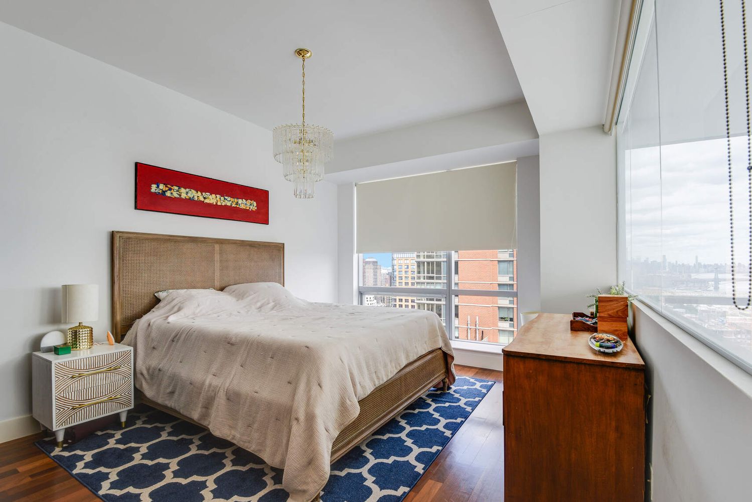 150 Myrtle Avenue, Unit PH3201 Brooklyn, NY 11201 - Photo 15 of 40 a bedroom with a bed and a window