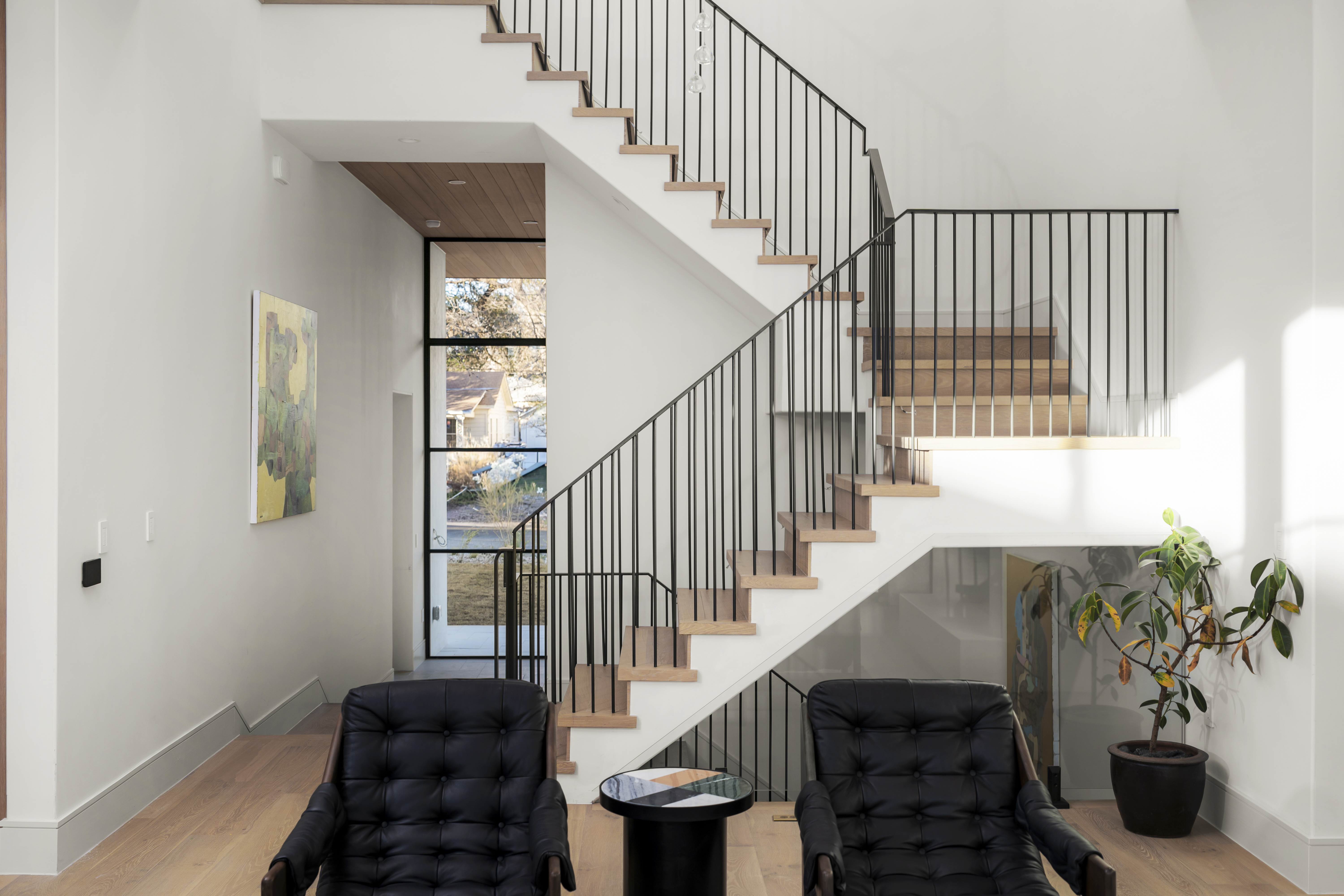 3411 Bridle Path Austin, TX 78703 - Photo 22 of 76 a view of entryway and hall with wooden floor