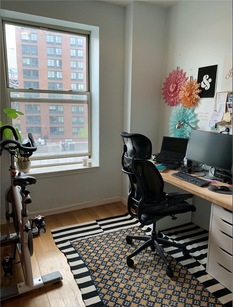 20 Broadway, Unit 501 Brooklyn, NY 11249 - Photo 6 of 8 a workspace with furniture and a window