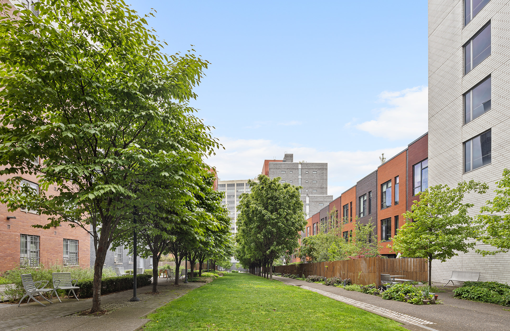 14 Vanderbilt Avenue Brooklyn, NY 11205 - Photo 14 of 17 a city view with tall buildings and a yard in front of it