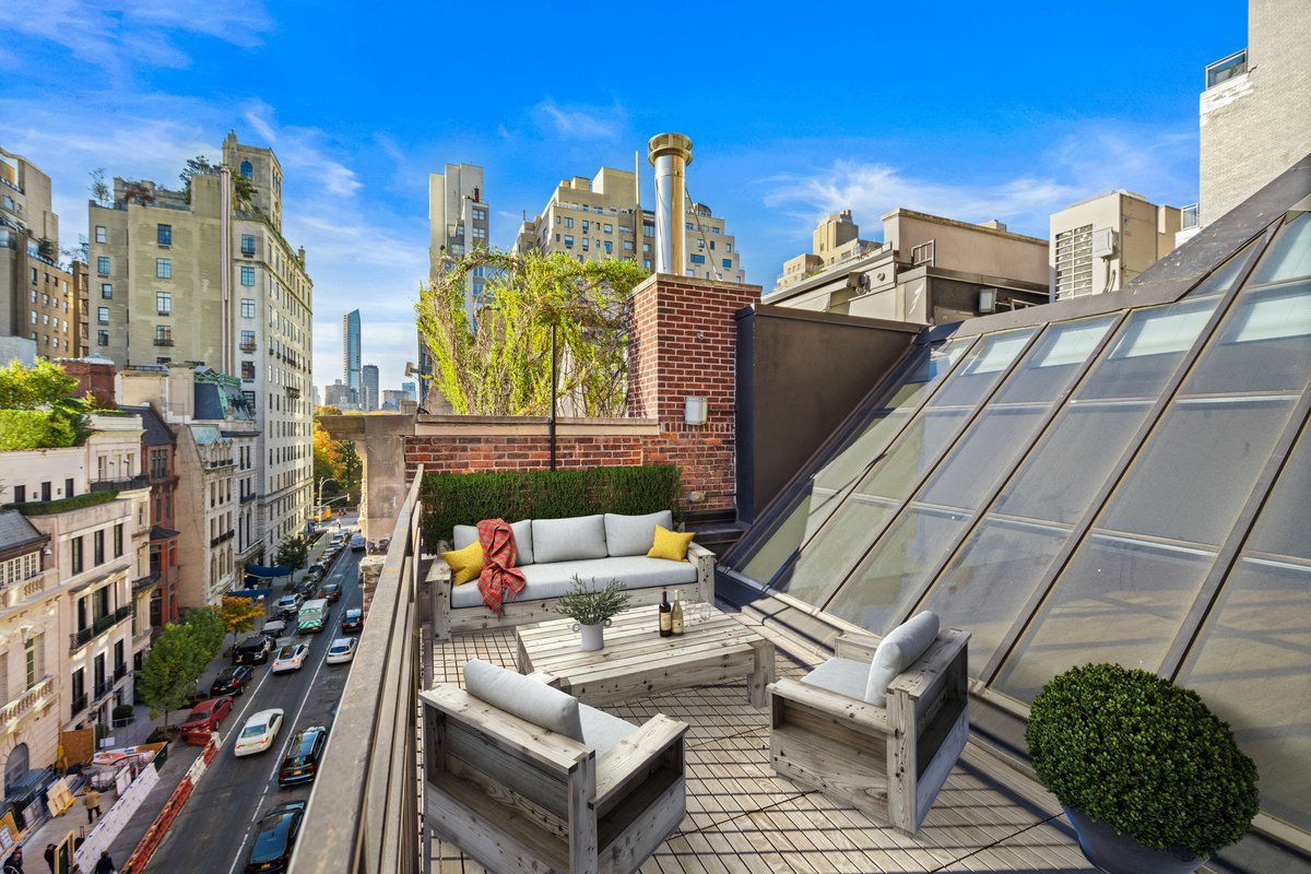 23 East 67th Street, Unit PH6 Manhattan, NY 10065 - Photo 1 of 7 a view of roof deck with patio