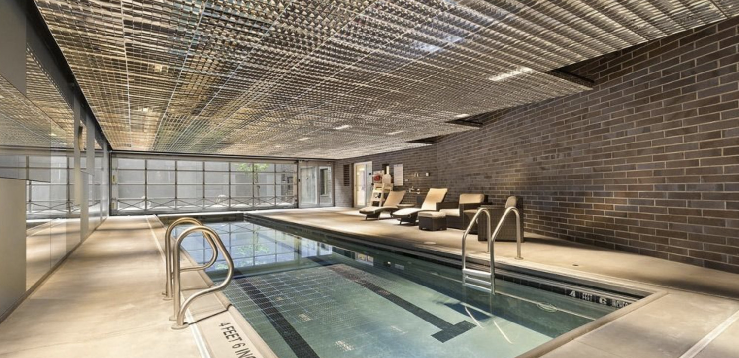 100 11th Avenue, Unit 5A Manhattan, NY 10011 - Photo 13 of 20 a view of swimming pool with outdoor seating