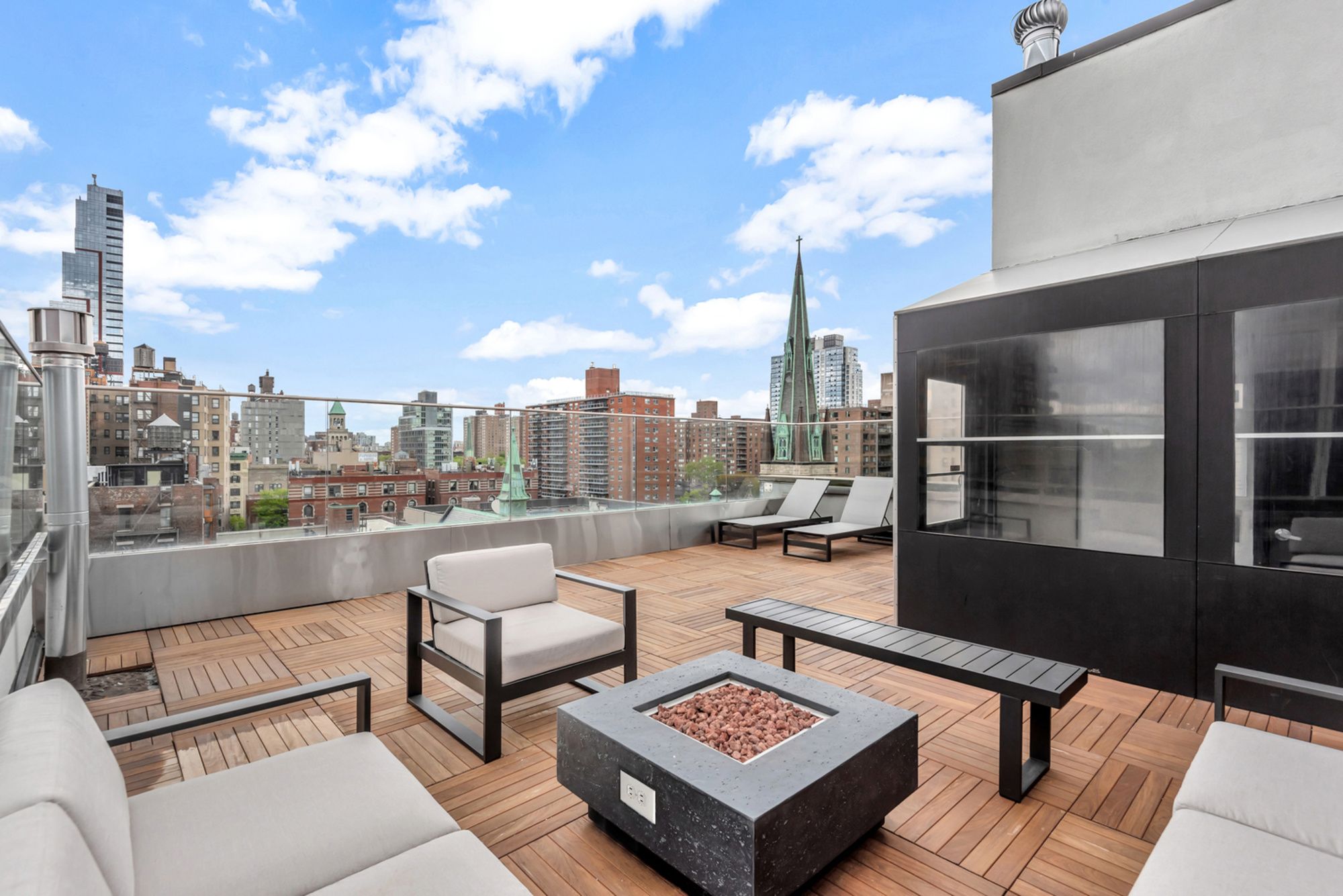 210 West 96th Street, Unit 6 Manhattan, NY 10025 - Photo 13 of 14 a view of a terrace with furniture
