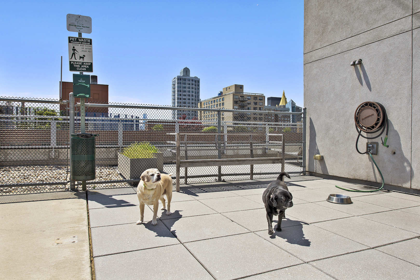 225 East 34th Street, Unit 14J Manhattan, NY 10016 - Photo 12 of 19 a view of terrace with seating space