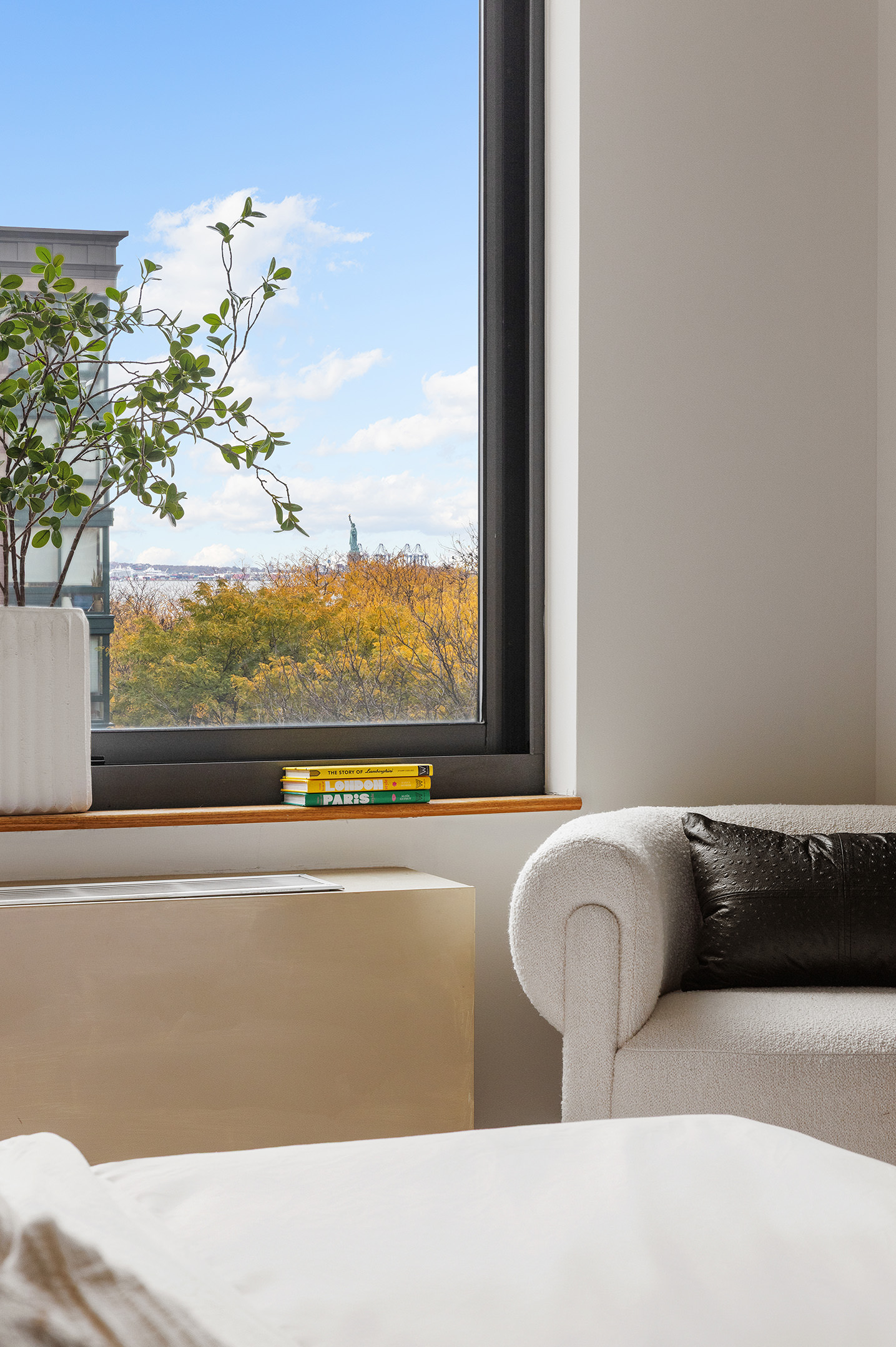 2 South End Avenue, Unit 7B Manhattan, NY 10280 - Photo 7 of 17 a view of balcony with furniture