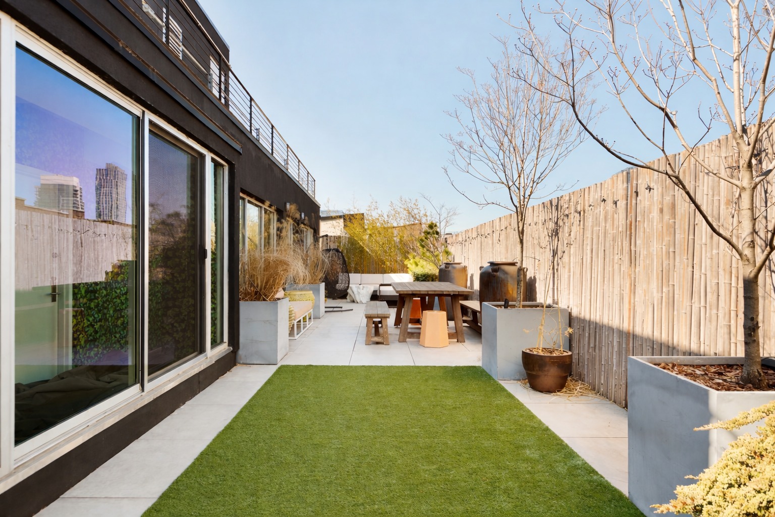 142 North 1st Street, Unit PH Brooklyn, NY 11249 - Photo 12 of 15 a view of outdoor space yard deck and patio