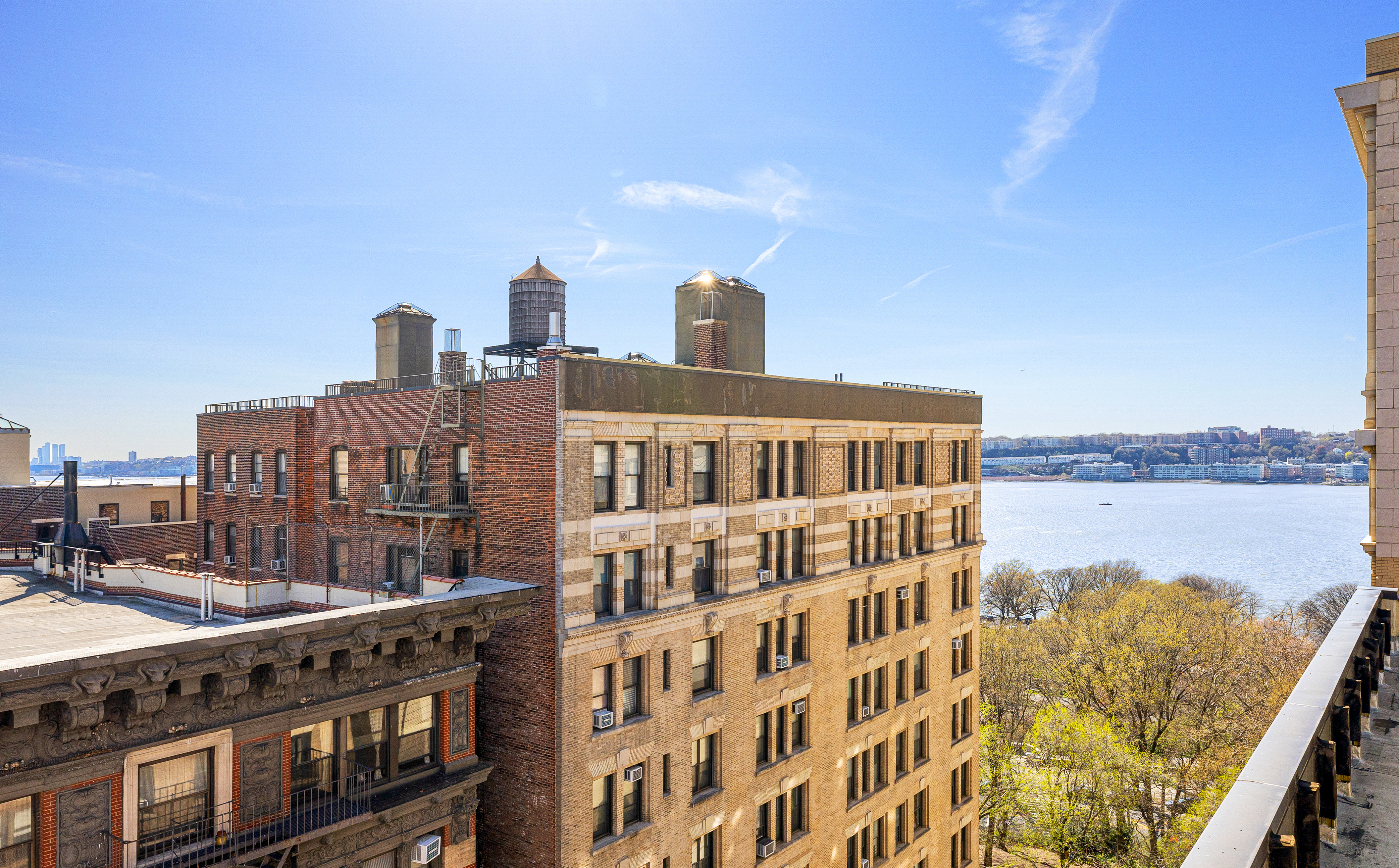 315 West 99th Street, Unit PHA Manhattan, NY 10025 - Photo 15 of 17 a front view of a building with lake view and city view