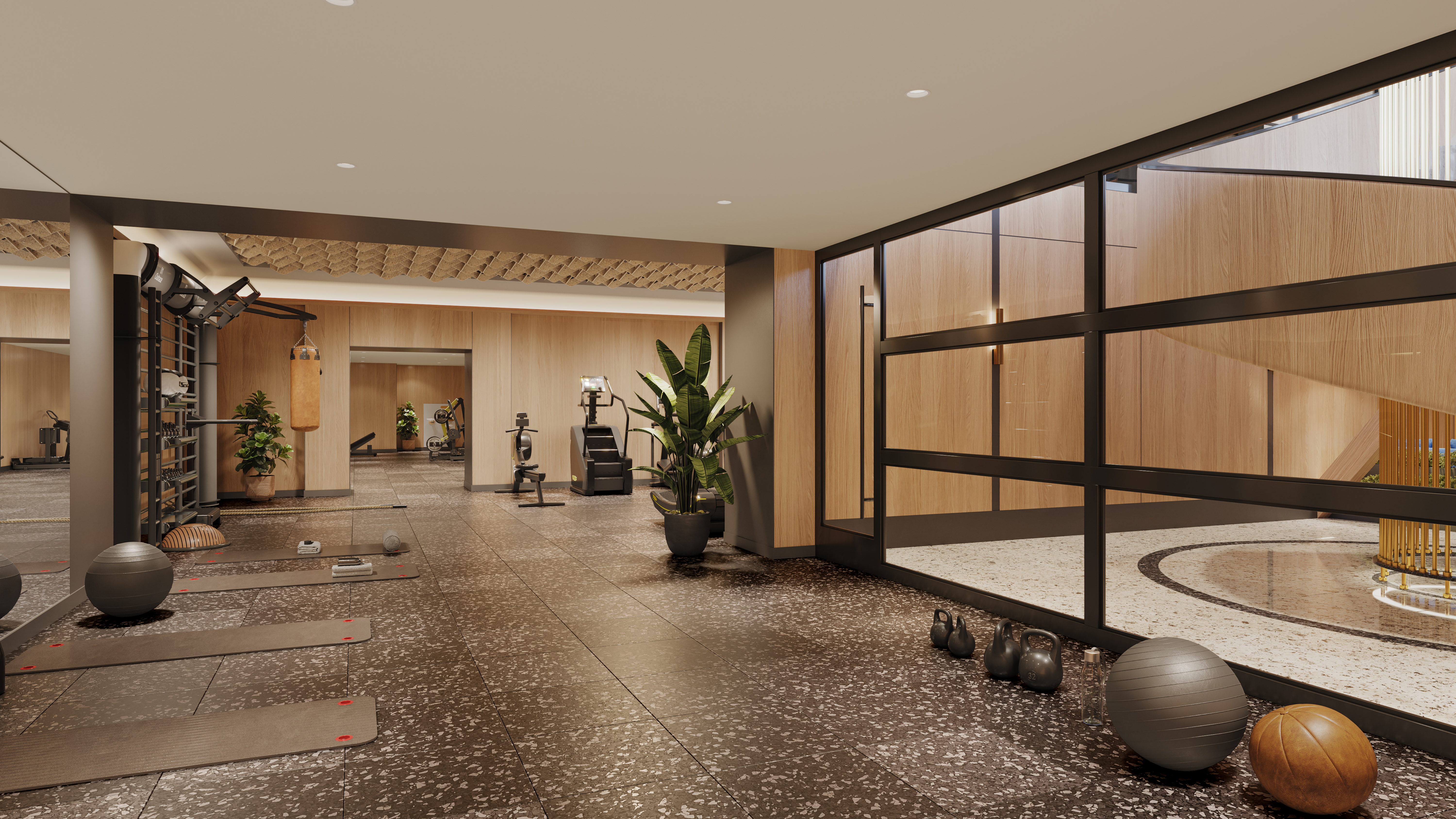 160 Water Street, Unit 14M Manhattan, NY 10038 - Photo 7 of 14 a view of a hallway with a couch and chandelier