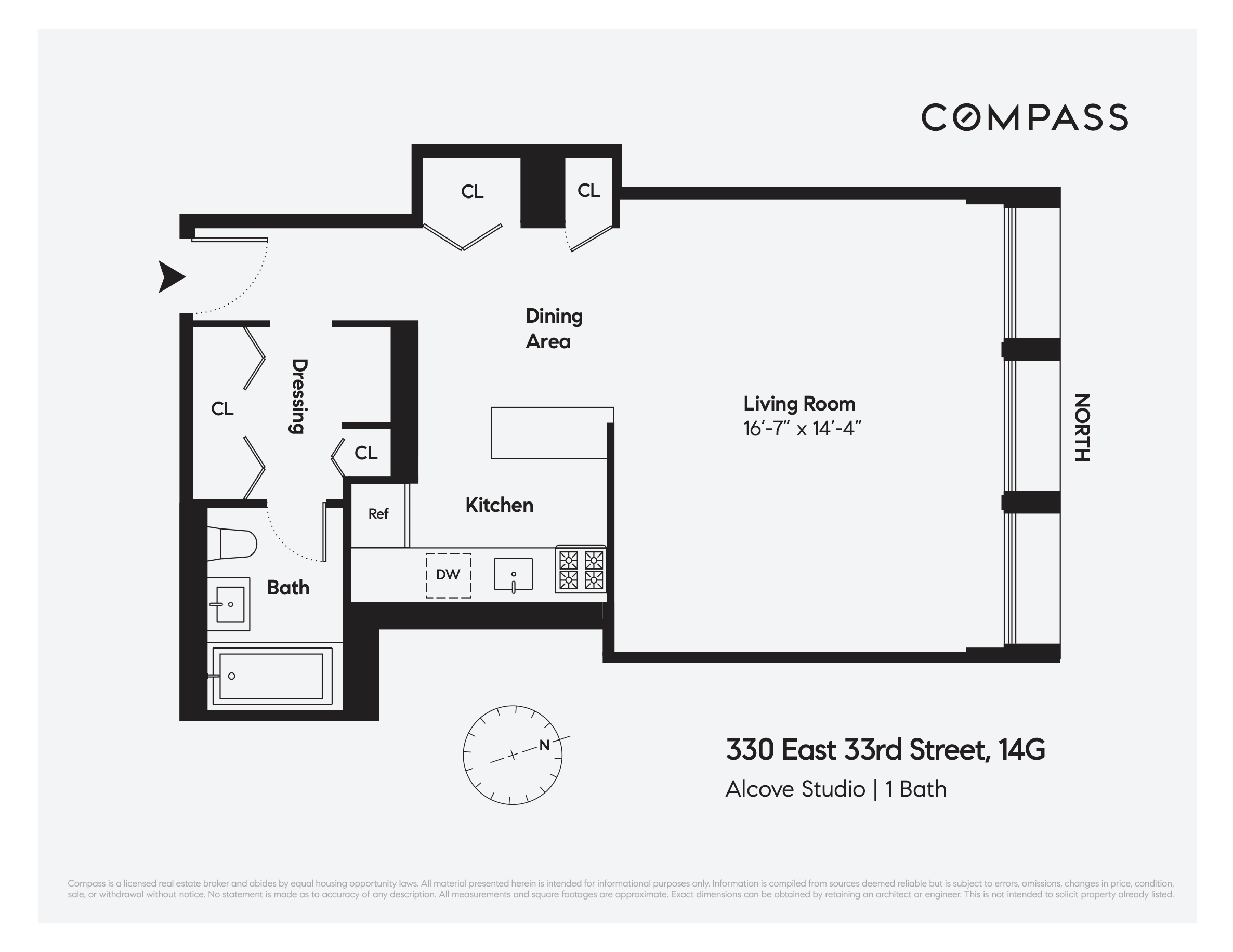 330 East 33rd Street, Unit 14G Manhattan, NY 10016 - Photo 13 of 13 Gallery Image 13