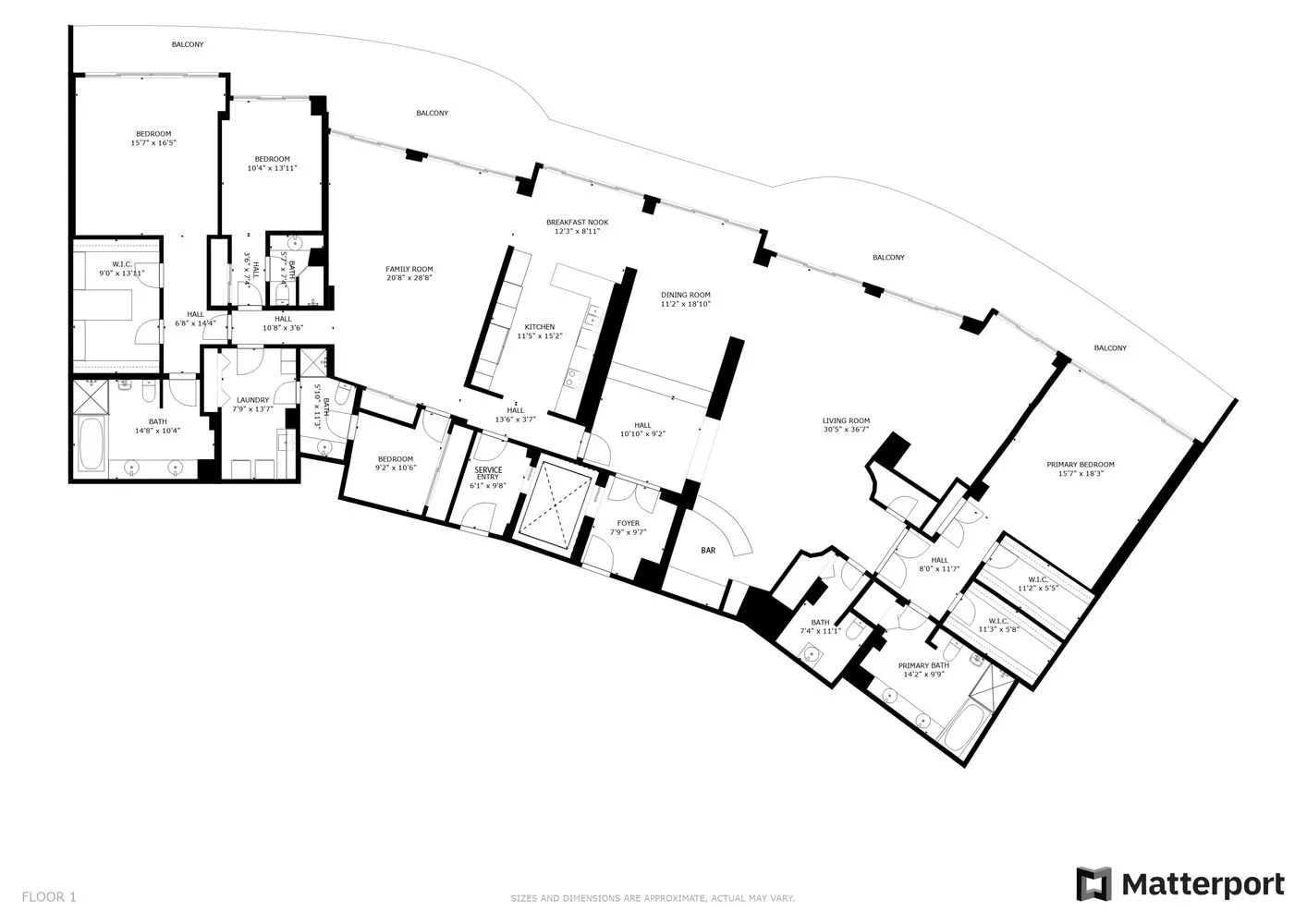 $6,598,000 | 9601 Collins Avenue, Unit T3, Bal Harbour, FL 33154