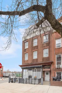 a view of a cafe with an outdoor space