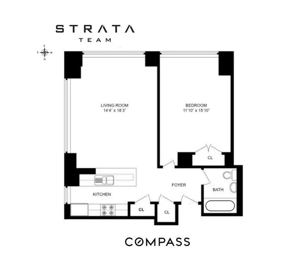 $5,300 | 350 West 42nd Street, Unit 48E | Hell's Kitchen