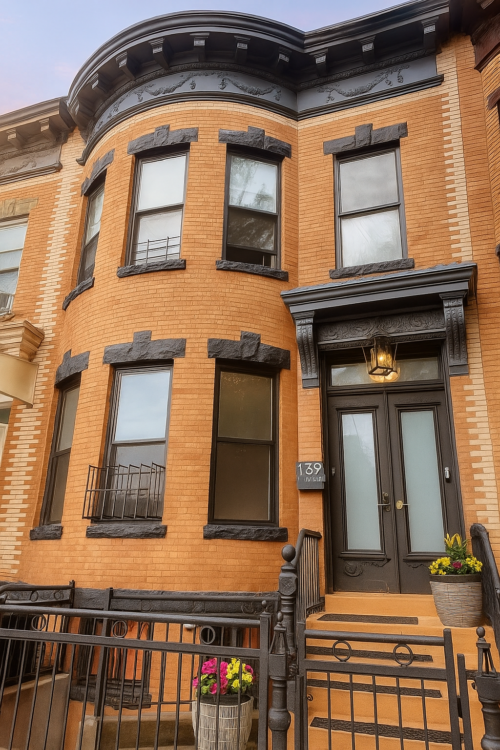 front view of a building