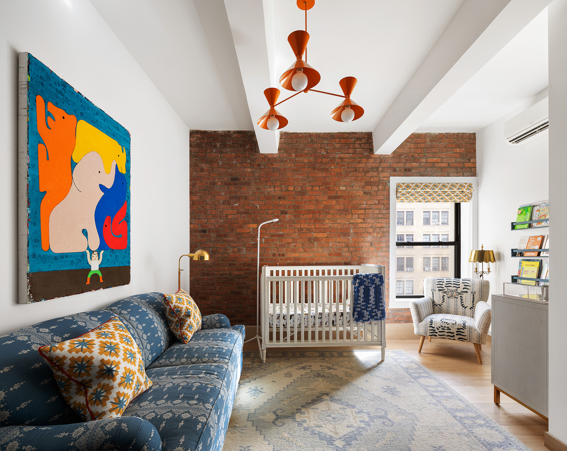 380 West 12th Street, Unit 6CD Manhattan, NY 10014 - Photo 13 of 19 a bedroom with a couch and a couch