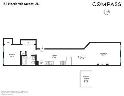 $850,000 | 152 North 9th Street, Unit 2L | Williamsburg