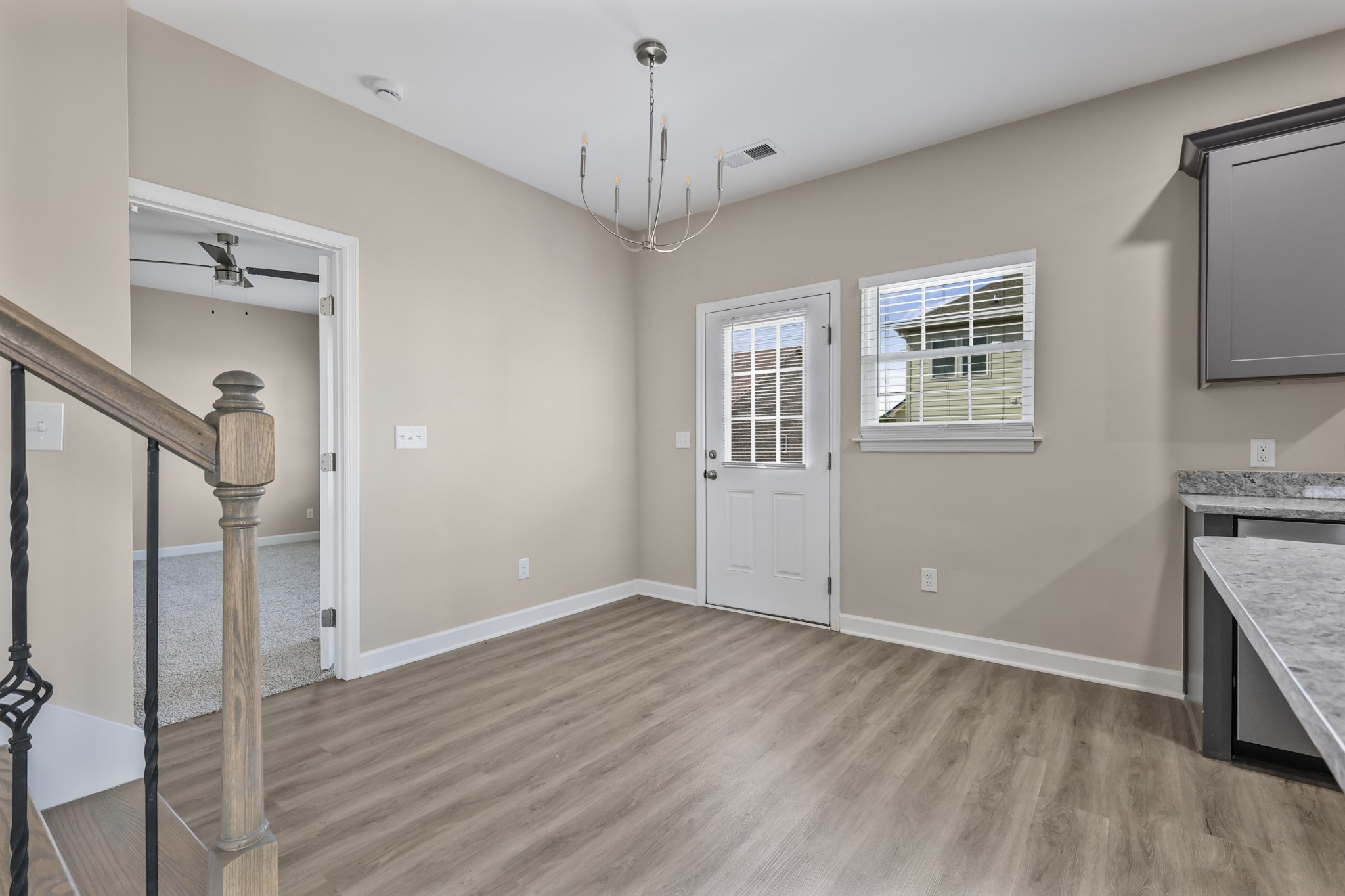 871 Blessings Way Gallatin, TN 37066 - Photo 10 of 25 a view of livingroom with hardwood floor and a ceiling fan